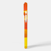 名前をカスタムするオレンジチューリップフラワー花びら写真 Case-Mate iPhoneケース (裏面 / 左)