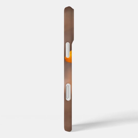 名前をカスタムするオレンジデイジークローズアップ写真 Case-Mate iPhoneケース (裏面 / 右)