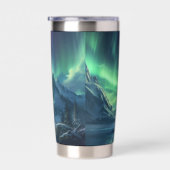 名前をカスタムするオーロラボレリス 保温保冷タンブラー (右面)