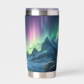 名前をカスタムするオーロラボレリス 保温保冷タンブラー (背面)