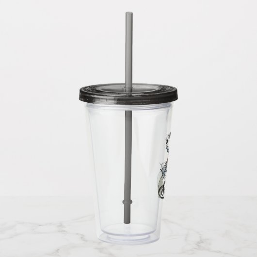 名前をカスタムするカウボーイリボルバーガンウィスキーサロン アクリルタンブラー (右)