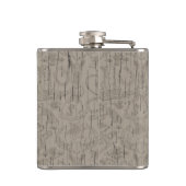 名前をカスタムするカウボーイリボルバーガンウィスキーサロン フラスク (裏面)