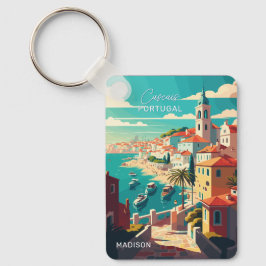 名前をカスタムするカスカイスポルトガル キーホルダー