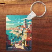 名前をカスタムするカスカイスポルトガル キーホルダー (裏面)