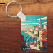 名前をカスタムするカスカイスポルトガル キーホルダー (正面)