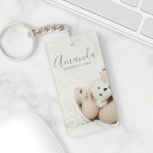 名前をカスタムするカスタムと文字の写真 キーホルダー