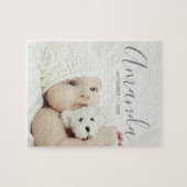 名前をカスタムするカスタムと文字の写真 ジグソーパズル (横)