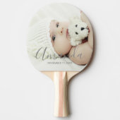 名前をカスタムするカスタムと文字の写真 卓球ラケット (正面)