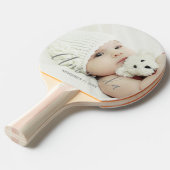 名前をカスタムするカスタムと文字の写真 卓球ラケット (正面アングル)