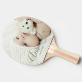 名前をカスタムするカスタムと文字の写真 卓球ラケット (横)