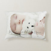 名前をカスタムするカスタムと文字 アクセントクッション (裏面)