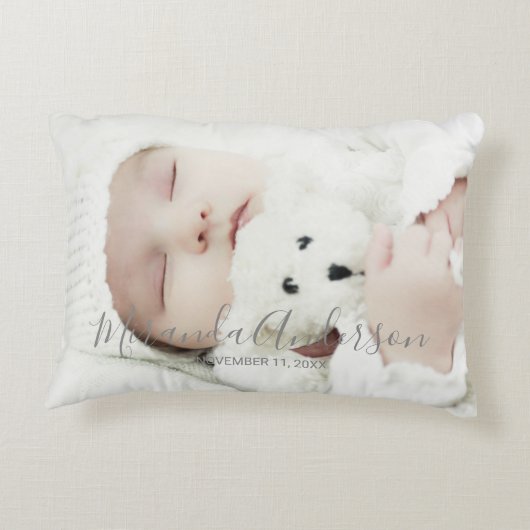 名前をカスタムするカスタムと文字 アクセントクッション (裏面)