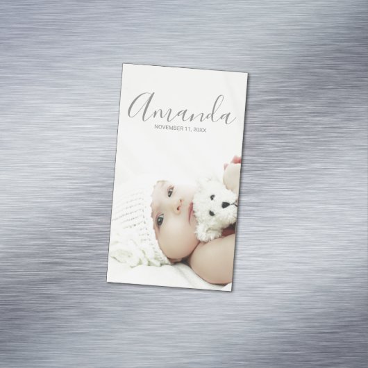 名前をカスタムするカスタムと文字 マグネット名刺 (インサイチュ)