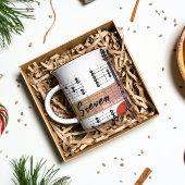 名前をカスタムするカスタムギター音楽マグ コーヒーマグカップ