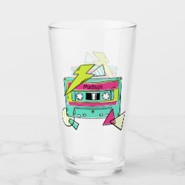 名前をカスタムするカセットのテープ印刷クラス タンブラーグラス