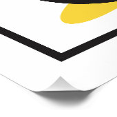 名前をカスタムするカッコいいペンギン ポスター (コーナー)