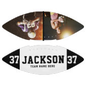 名前をカスタムするカッコいい2フォトフットボールチーム番号 アメリカンフットボール (パネル)