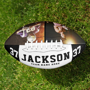 名前をカスタムするカッコいい2フォトフットボールチーム番号 アメリカンフットボール