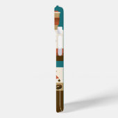 名前をカスタムするカラフルコーヒー引用文 Case-Mate iPhoneケース (裏面 / 左)