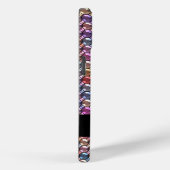 名前をカスタムするカラフル付きライン石 Case-Mate iPhoneケース (裏面 / 右)