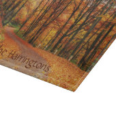 名前をカスタムするカラフル秋路 カッティングボード (角)