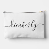 名前をカスタムするカラフル行動アナリスト アクセサリーポーチ (裏面)