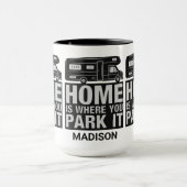 名前をカスタムするカンパーヴァンマグス マグカップ (中央)