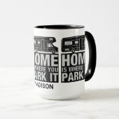 名前をカスタムするカンパーヴァンマグス マグカップ (正面右)