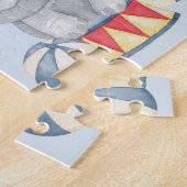 名前をカスタムするカーニバルパズルサーカス ジグソーパズル (側面)