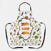 名前をカスタムするガーデンエプロン エプロン (正面)