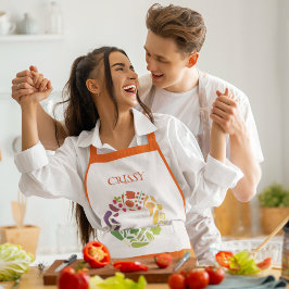 名前をカスタムするガーデンエプロン エプロン