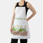 名前をカスタムするガーデンエプロン エプロン (インサイチュ)