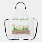 名前をカスタムするガーデンエプロン エプロン (正面)