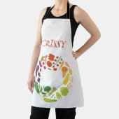 名前をカスタムするガーデンエプロン エプロン (インサイチュ)