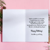 名前をカスタムするガールズマーメイド誕生日カード カード