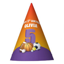 名前をカスタムするガール5th誕生日スポーツボール