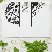 名前をカスタムするキッチンタオルギフト キッチンタオル (折り畳み)