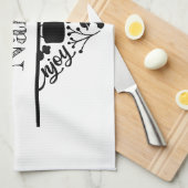 名前をカスタムするキッチンタオルギフト キッチンタオル (四つ折り)