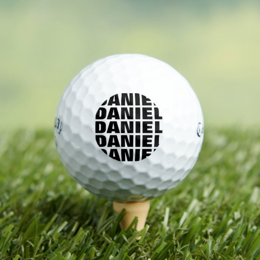 名前をカスタムするキャラウェイすごいソフトゴルフボールギフトセット ゴルフボール (インサイチュ 木)