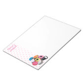 名前をカスタムするキャンディーメモ ノートパッド (アングル)