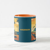 名前をカスタムするキューバ マグカップ (中央)