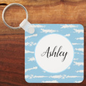 名前をカスタムするキーチェーン キーホルダー (正面)