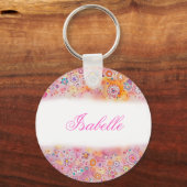 名前をカスタムするキーチェーン キーホルダー (正面)