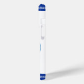 名前をカスタムするギリシャパターンイブナルアイナザール Case-Mate iPhoneケース (裏面 / 左)