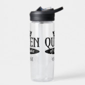 名前をカスタムするクイーン・オブ・カラオケ ウォーターボトル (左面)