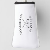 名前をカスタムするクラシックゴルフクラブ ゴルフヘッドカバー (回転90)