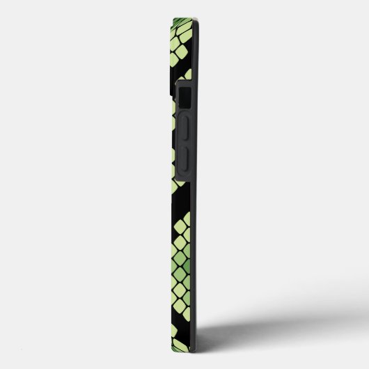 名前をカスタムするクラシックスネークアニマルプリントパターン Case-Mate iPhoneケース (裏面 / 左)