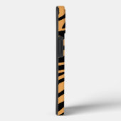 名前をカスタムするクラシックタイガーアニマルプリントパターン Case-Mate iPhoneケース (裏面 / 右)