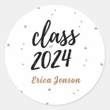 名前をカスタムするクラス2024金ゴールド卒業クッキー