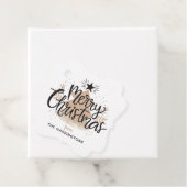 名前をカスタムするクリスマスの好意/贈り物ラベル フェイバータグ (インサイチュ)